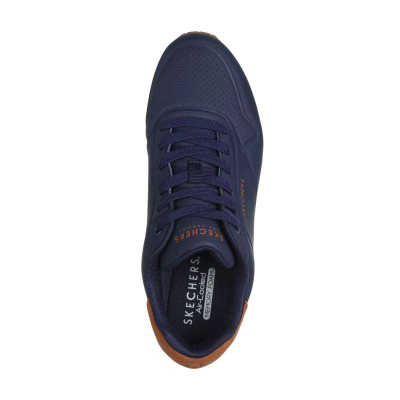 ZAPATILLA HOMBRE UNO NAVY SKECHERS - 2