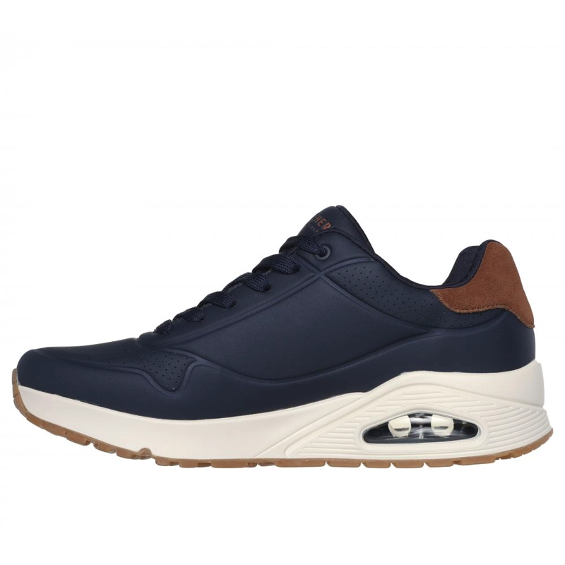 ZAPATILLA HOMBRE UNO NAVY SKECHERS - 4