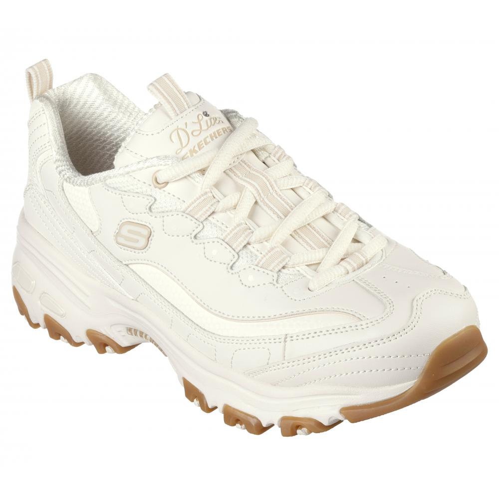 ZAPATILLA MUJER D'LITES GOOD NEUTRAL BLANCA SKECHERS - 5