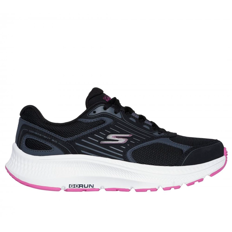 ZAPATILLAS MUJER SKECHERS NEGRO CUERO GO RUN CONSISTENT 2.0 AD - 1