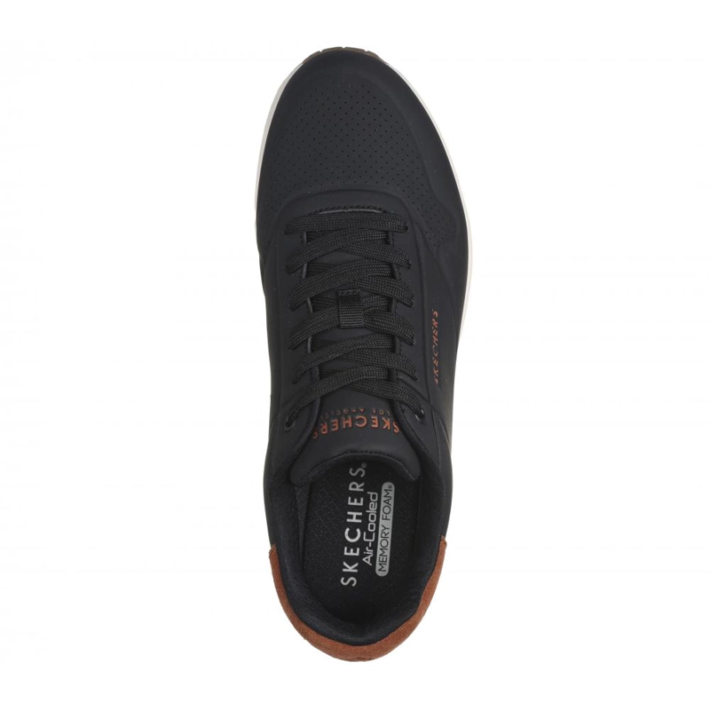 ZAPATILLA HOMBRE UNO NEGRA SKECHERS - 2