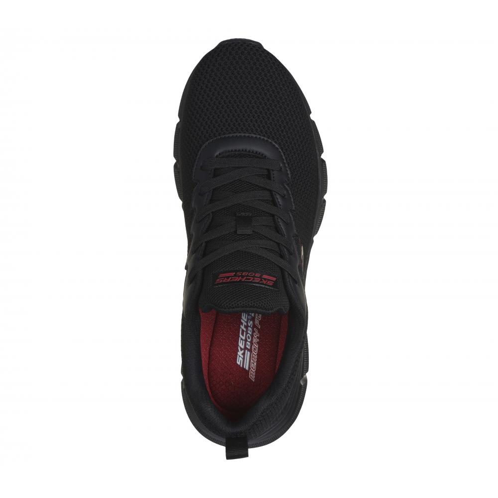 ZAPATILLAS HOMBRE SKECHERS NEGRO BOBS B FLEX CHILL EDGE - 2
