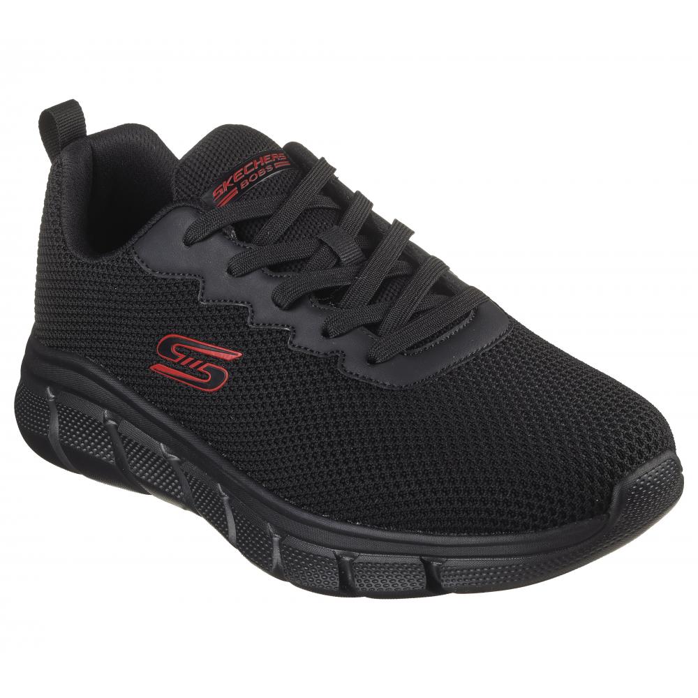 ZAPATILLAS HOMBRE SKECHERS NEGRO BOBS B FLEX CHILL EDGE - 5