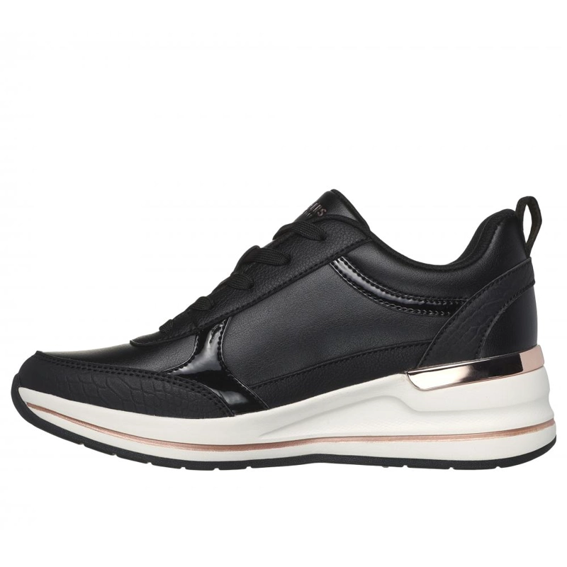 ZAPATILLA MUJER BILLION 2 MID LACE UP NEGRO SKECHERS - 4