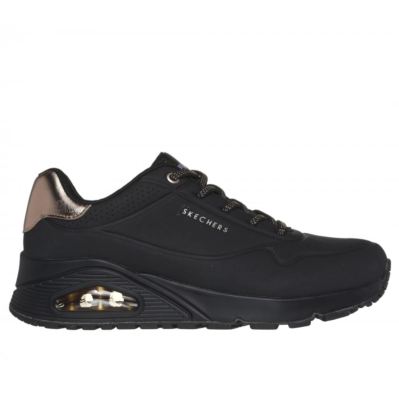 ZAPATILLA MUJER UNO SHIMMER AWAY NEGRO SKECHERS - 1