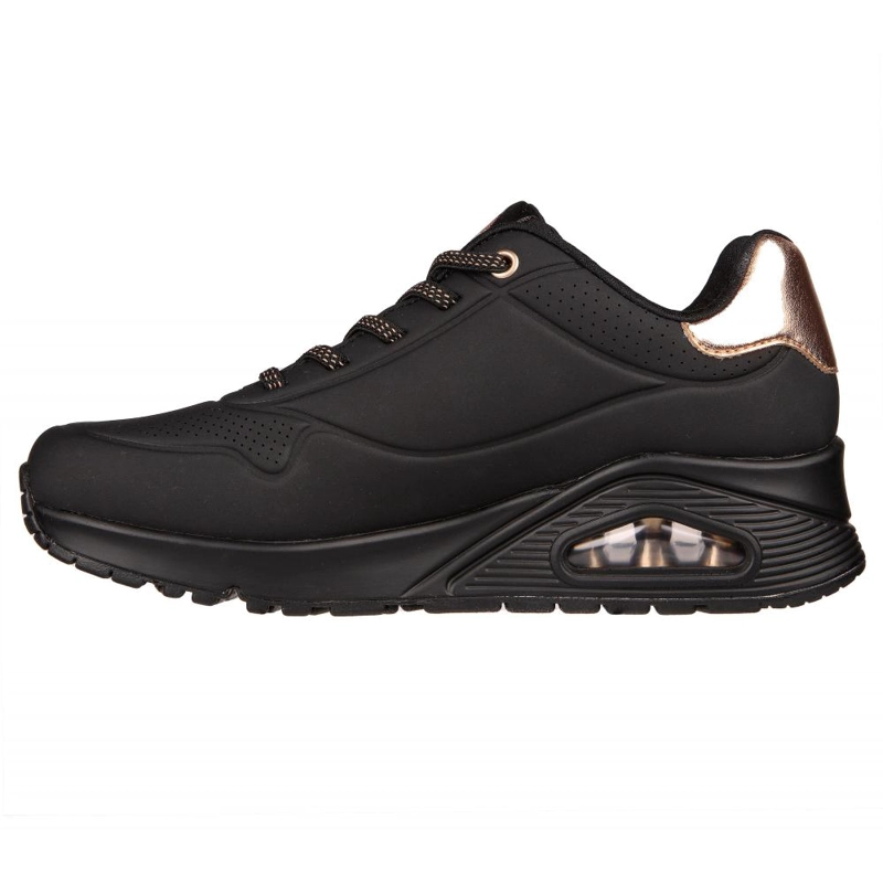 ZAPATILLA MUJER UNO SHIMMER AWAY NEGRO SKECHERS - 4