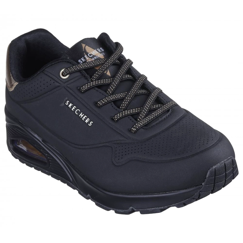 ZAPATILLA MUJER UNO SHIMMER AWAY NEGRO SKECHERS - 6