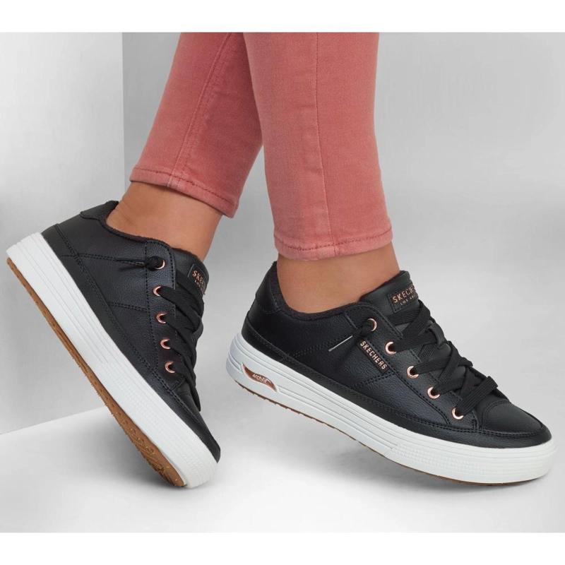 ZAPATILLA MUJER ARCH FIT ARCADE ON MY WAY NEGRO SKECHERS - 2