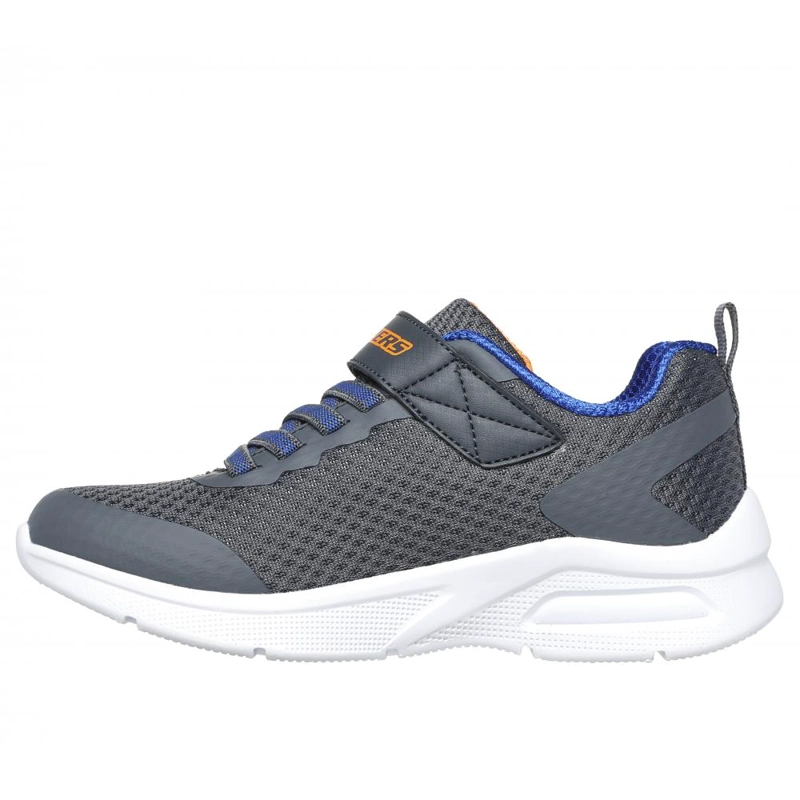 ZAPATILLA NIÑO MICROSPEC MAX GRIS SKECHERS - 4