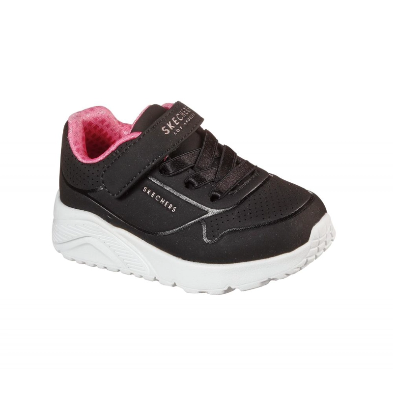 ZAPATILLA NIÑA UNO LITE NEGRO SKECHERS - 1
