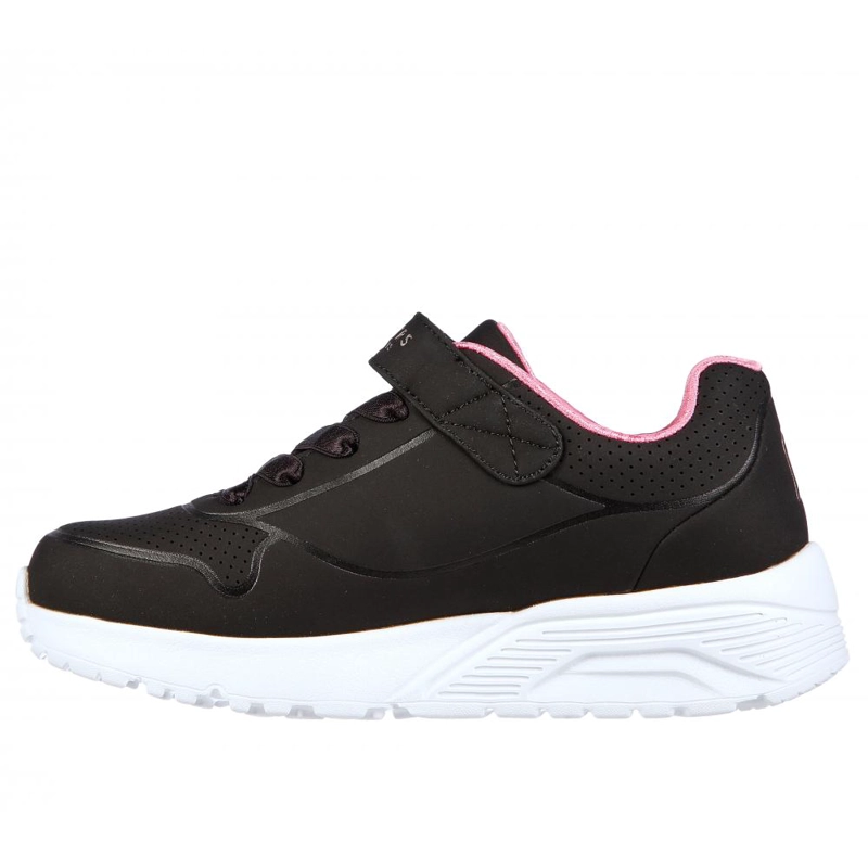 ZAPATILLA NIÑA UNO LITE NEGRO SKECHERS - 4