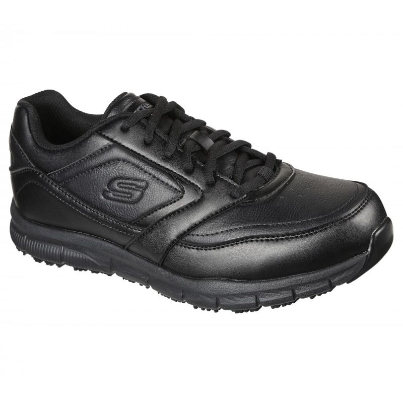ZAPATO HOMBRE WORK NAMPA SR NEGRO SKECHERS - 5