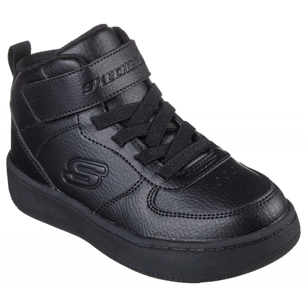 ZAPATILLA NIÑO SPORT COURT 92 STREET RUSH NEGRO SKECHERS - 1