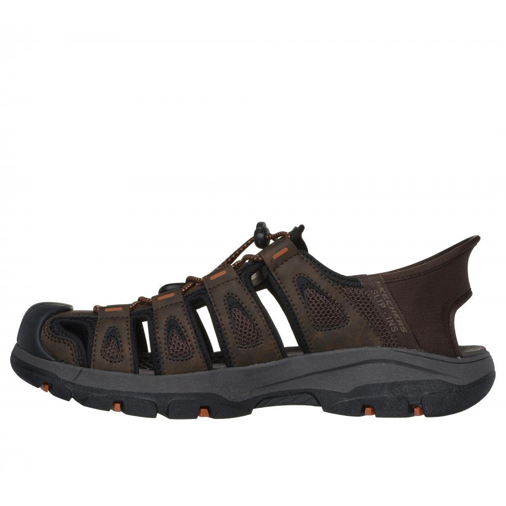 SANDALIAS HOMBRE SKECHERS CAFÉ SLIP-INS: TRESMEN N 205187CHOC - 4