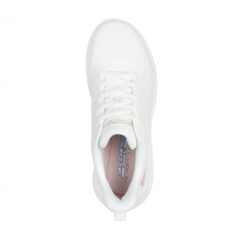 ZAPATILLA MUJER BOBS SQUAD WAVES STILL WADING BLANCO SKECHERS - 2