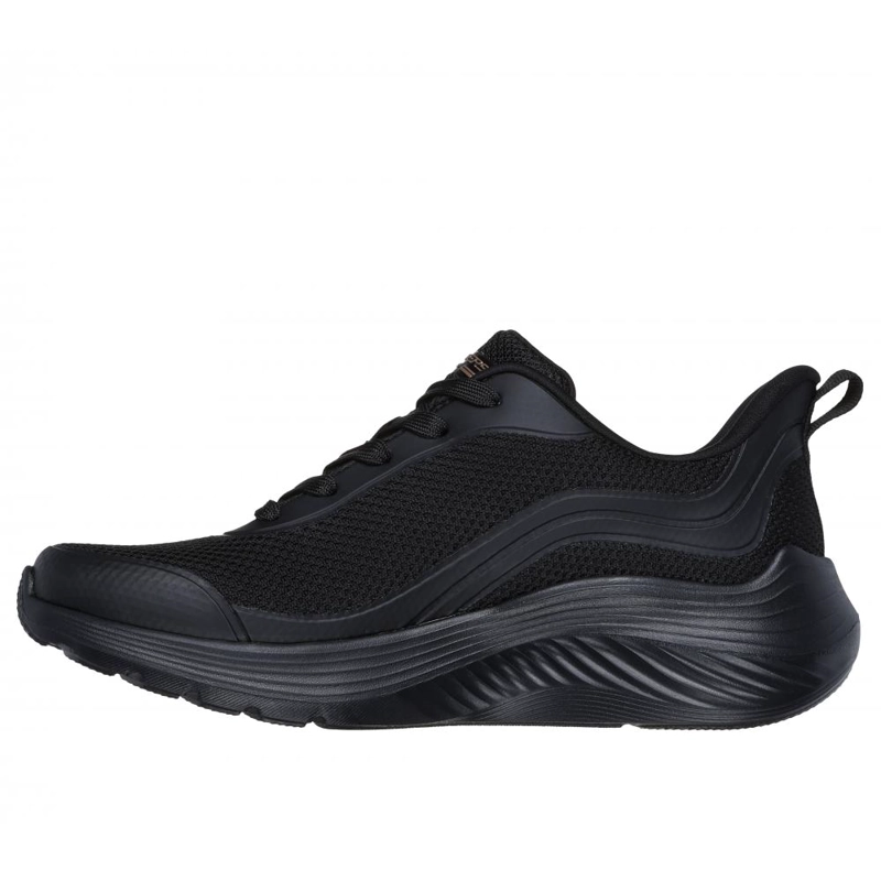 ZAPATILLA MUJER BOBS SQUAD WAVES STILL WADING NEGRO SKECHERS - 4