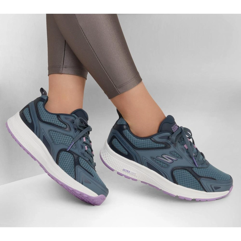 ZAPATILLAS MUJER SKECHERS AZUL 128075WBLPR GO RUN CONSISTENT - 2