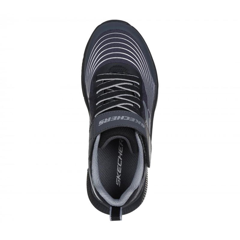 ZAPATILLA NIÑO MICROSPEC ADVANCE NEGRA SKECHERS - 2