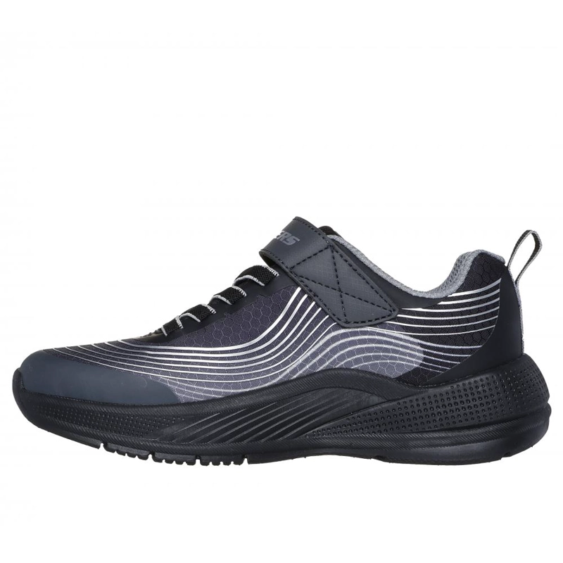 ZAPATILLA NIÑO MICROSPEC ADVANCE NEGRA SKECHERS - 4