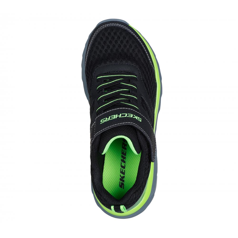 ZAPATILLAS NIÑO SKECHERS NEGRO 403718LBKLM BOUNDLESS - 2