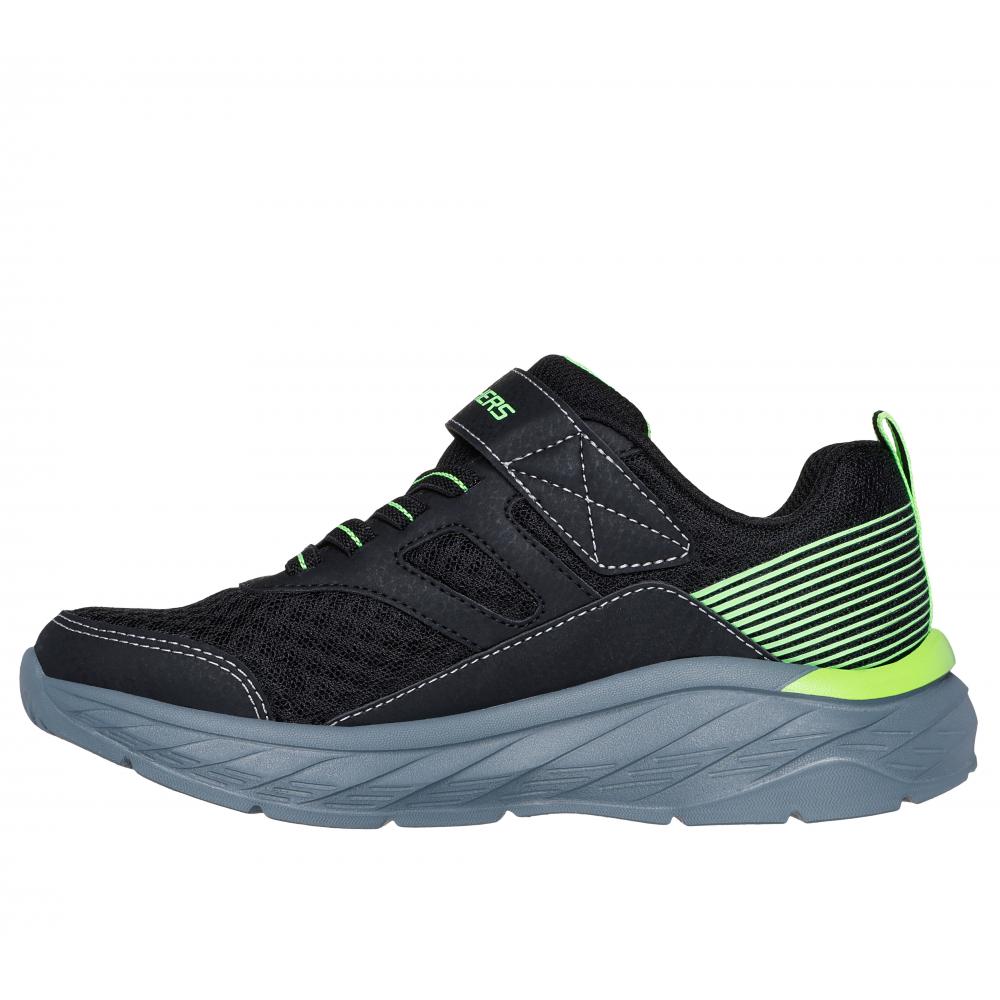 ZAPATILLAS NIÑO SKECHERS NEGRO 403718LBKLM BOUNDLESS - 4