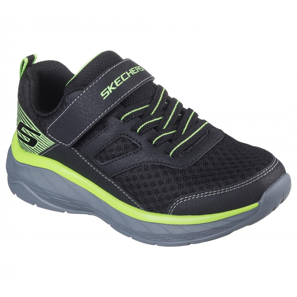 ZAPATILLAS NIÑO SKECHERS NEGRO 403718LBKLM BOUNDLESS - 5