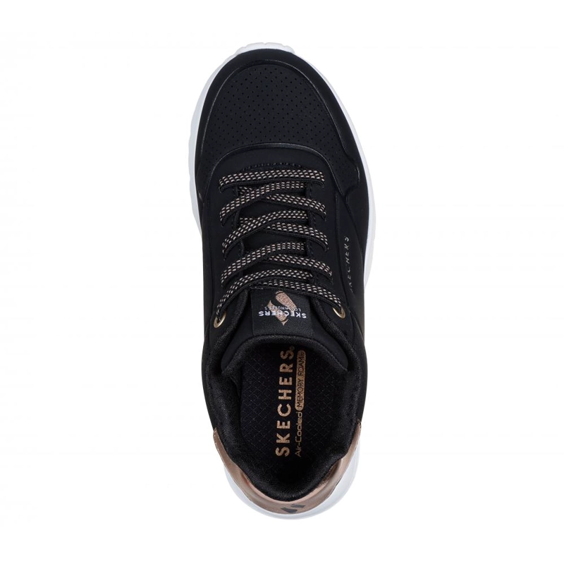 ZAPATILLA NIÑA UNO LITE NEGRO SKECHERS - 2