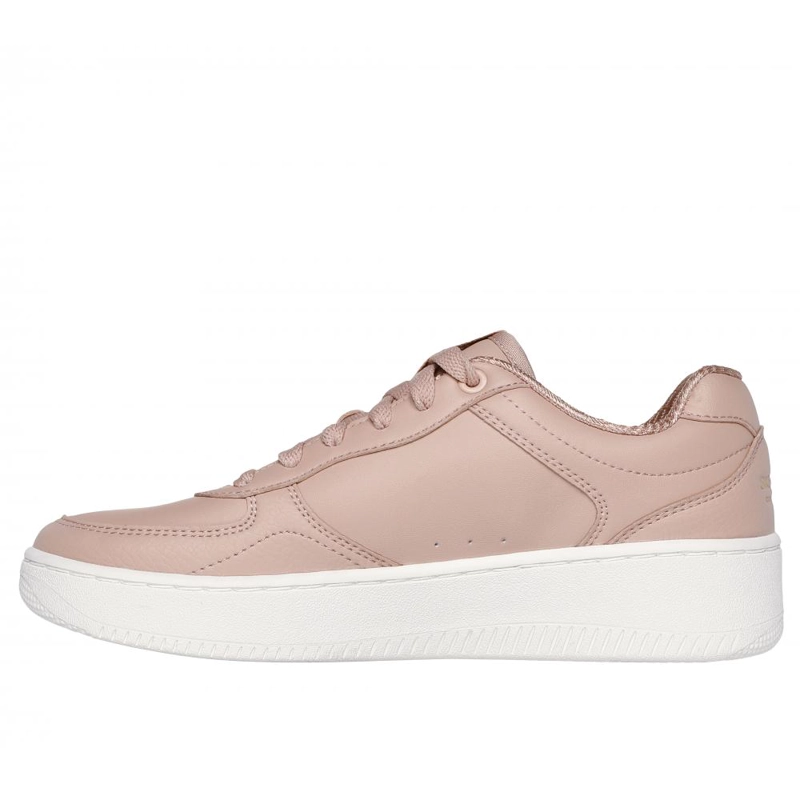 ZAPATILLAS MUJER SKECHERS BEIGE 185160TAN SPORT COURT 2.0 CORE ESSENTIAL - 4
