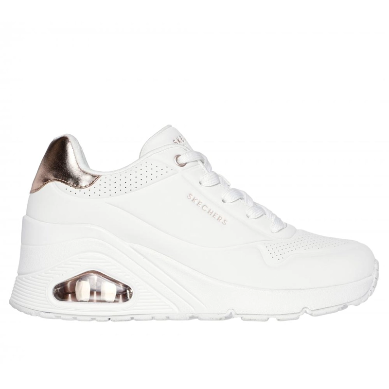 ZAPATILLA MUJER UNO WEDGE HI STEPS BLANCO SKECHERS - 1