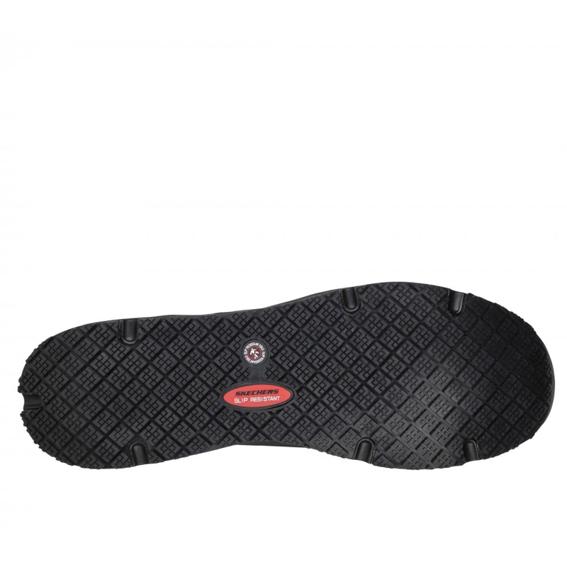 ZAPATO HOMBRE WORK UNO SR SUTAL SR NEGRO SKECHERS - 3