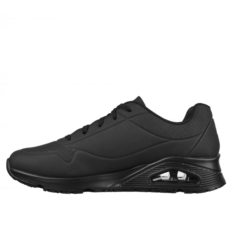 ZAPATO HOMBRE WORK UNO SR SUTAL SR NEGRO SKECHERS - 4