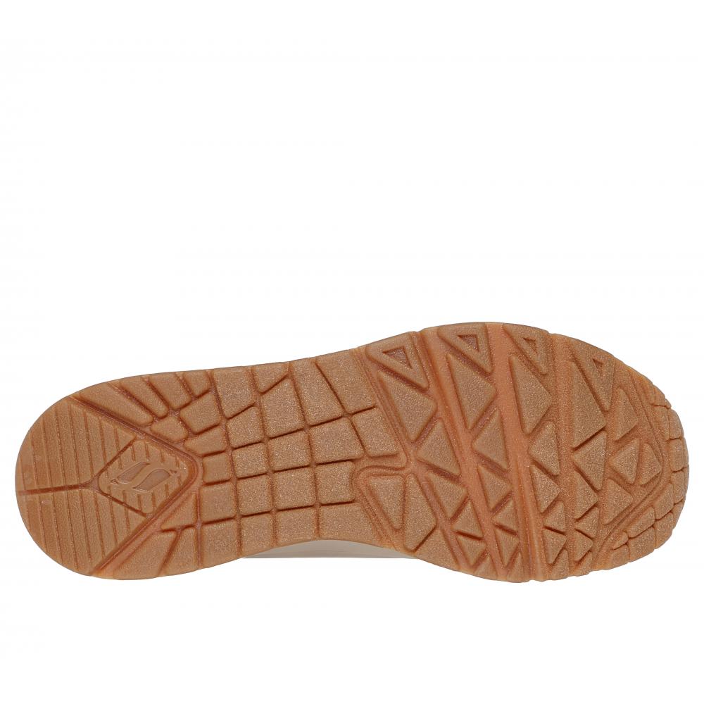 ZAPATILLA MUJER UNO SHIMMER AWAY BEIGE SKECHERS - 3