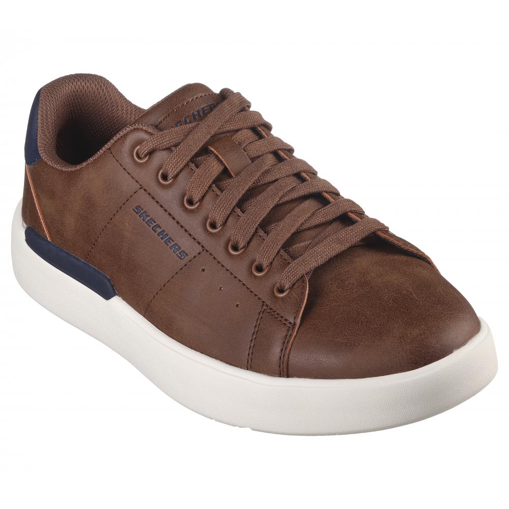 ZAPATILLA HOMBRE VERLOMA BENING CAFÉ SKECHERS - 5
