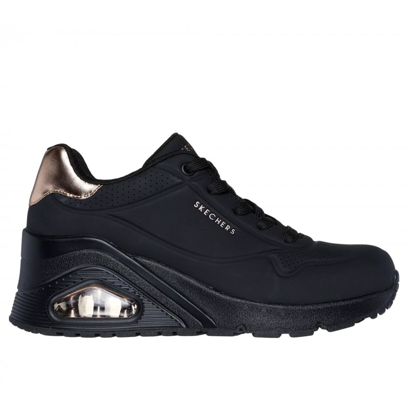 ZAPATILLA MUJER UNO WEDGE HI STEPS NEGRO SKECHERS - 1