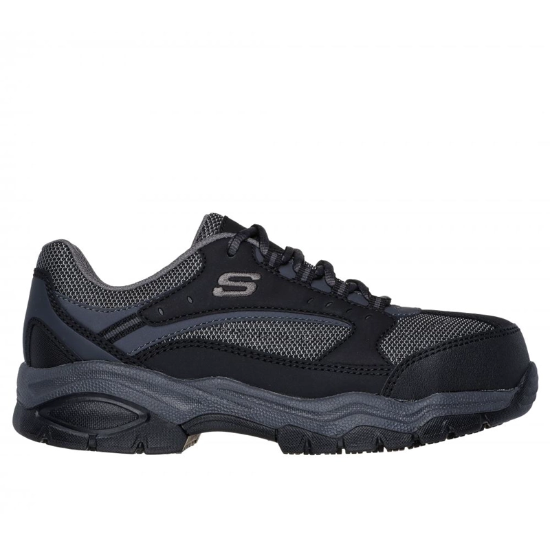 ZAPATO MUJER WORK BISCOE ST NEGRO SKECHERS - 1