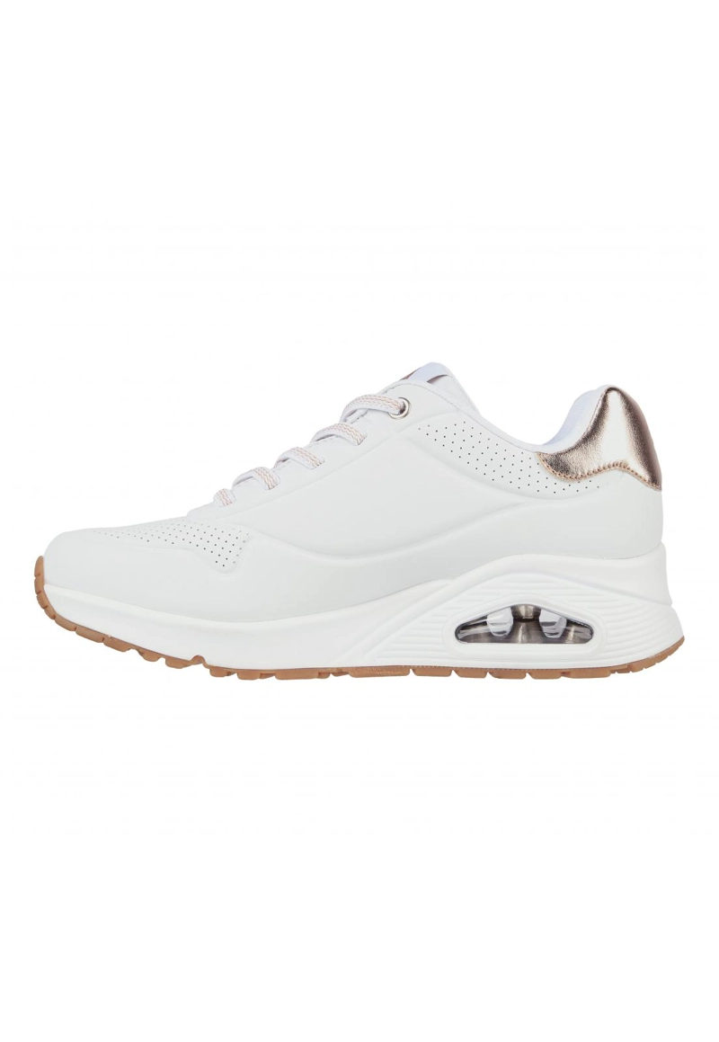 ZAPATILLA MUJER UNO SHIMMER AWAY BLANCO SKECHERS - 5
