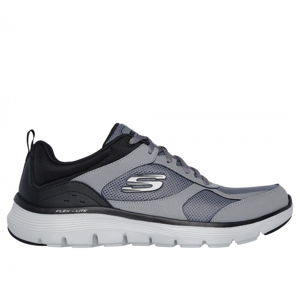 ZAPATILLA HOMBRE FLEX ADVANTAGE 5.0 GANO GRIS SKECHERS - 1