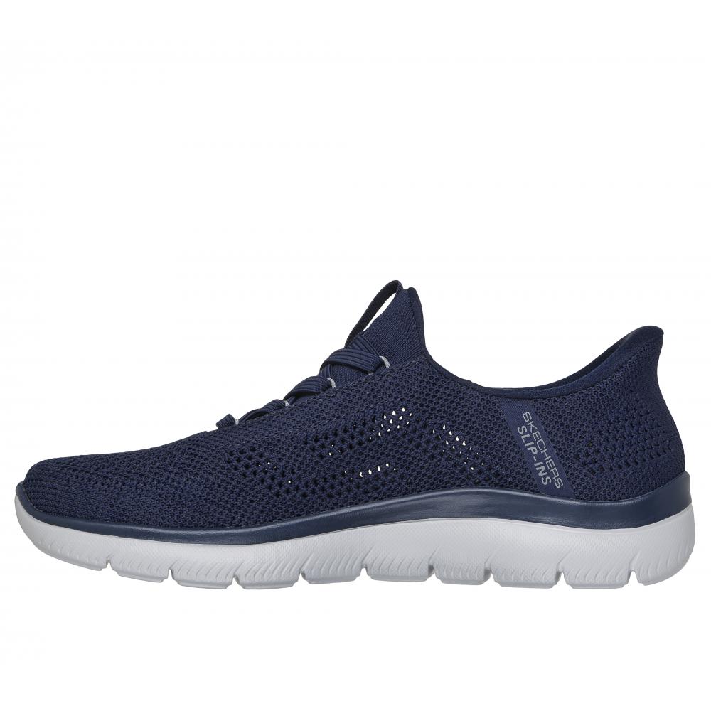 ZAPATILLA HOMBRE SUMMITS PERFO AZUL SKECHERS - 4