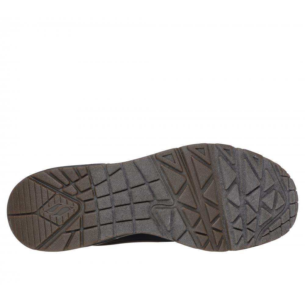 ZAPATILLA HOMBRE UNO SUITED ON AIR NEGRO SKECHERS - 3