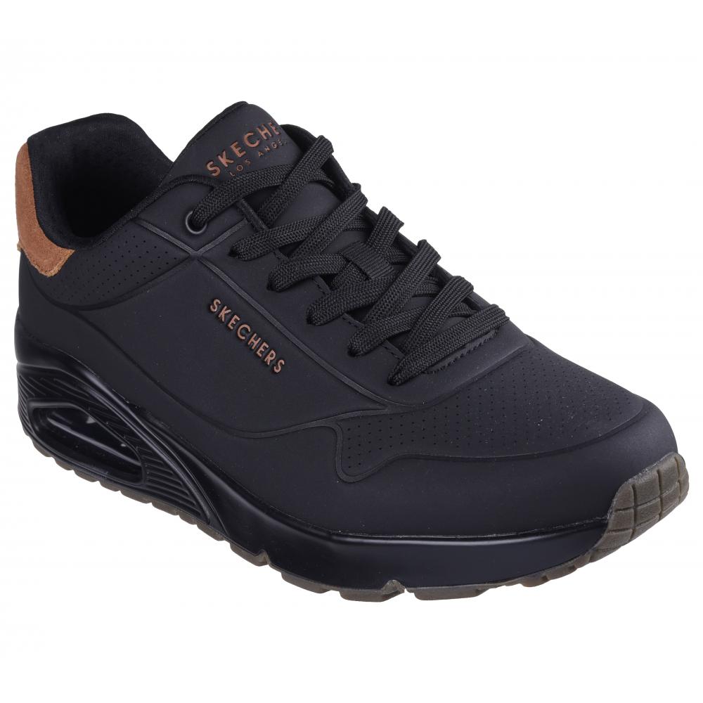 ZAPATILLA HOMBRE UNO SUITED ON AIR NEGRO SKECHERS - 5