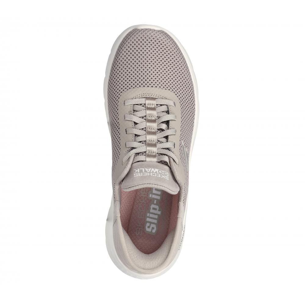 ZAPATILLA MUJER GO WALK FLEX GRAND ENTRY BEIGE SKECHERS - 2