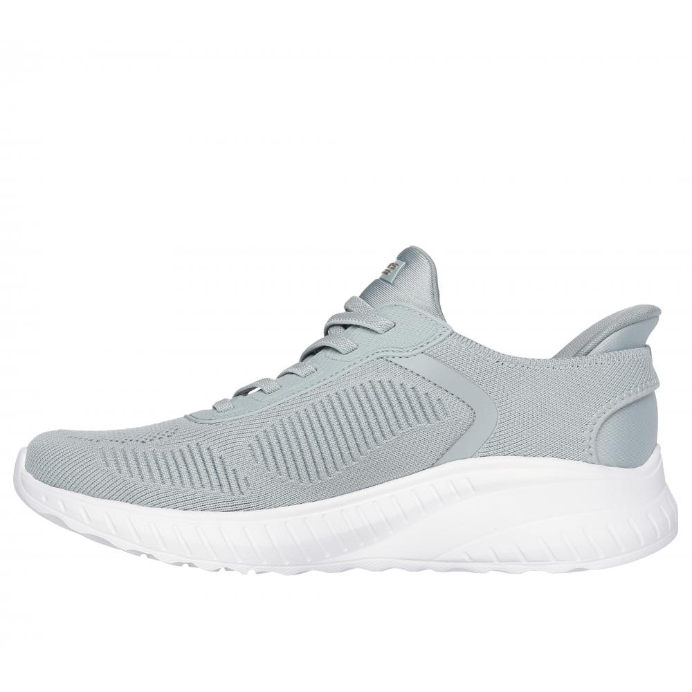 ZAPATILLA MUJER BOBS SQUAD CHAOS CURRENT MU CELESTE SKECHERS - 4