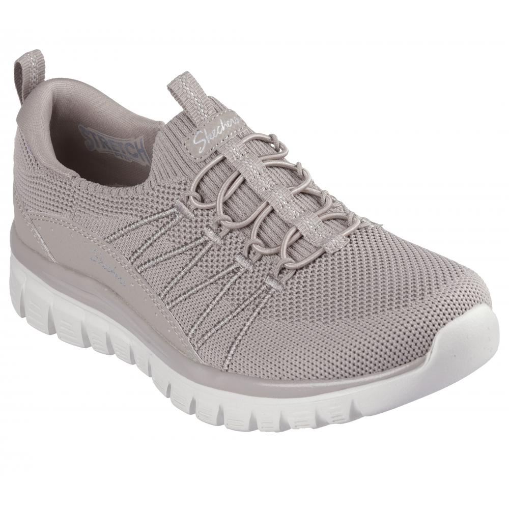 ZAPATILLA MUJER GRACEFUL PICTURE PERFECT BEIGE A SKECHERS - 5