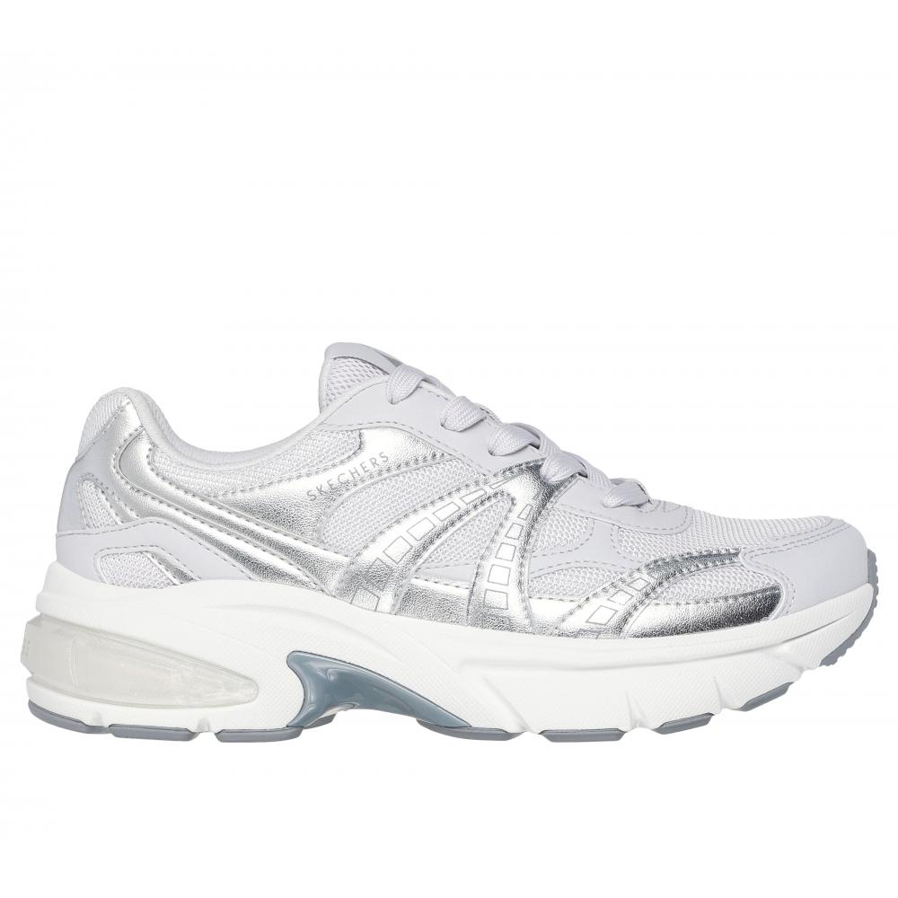 ZAPATILLA MUJER SHADOW GRIS SKECHERS - 1