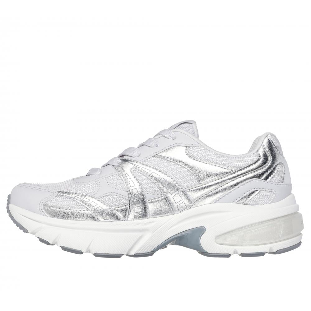 ZAPATILLA MUJER SHADOW GRIS SKECHERS - 4