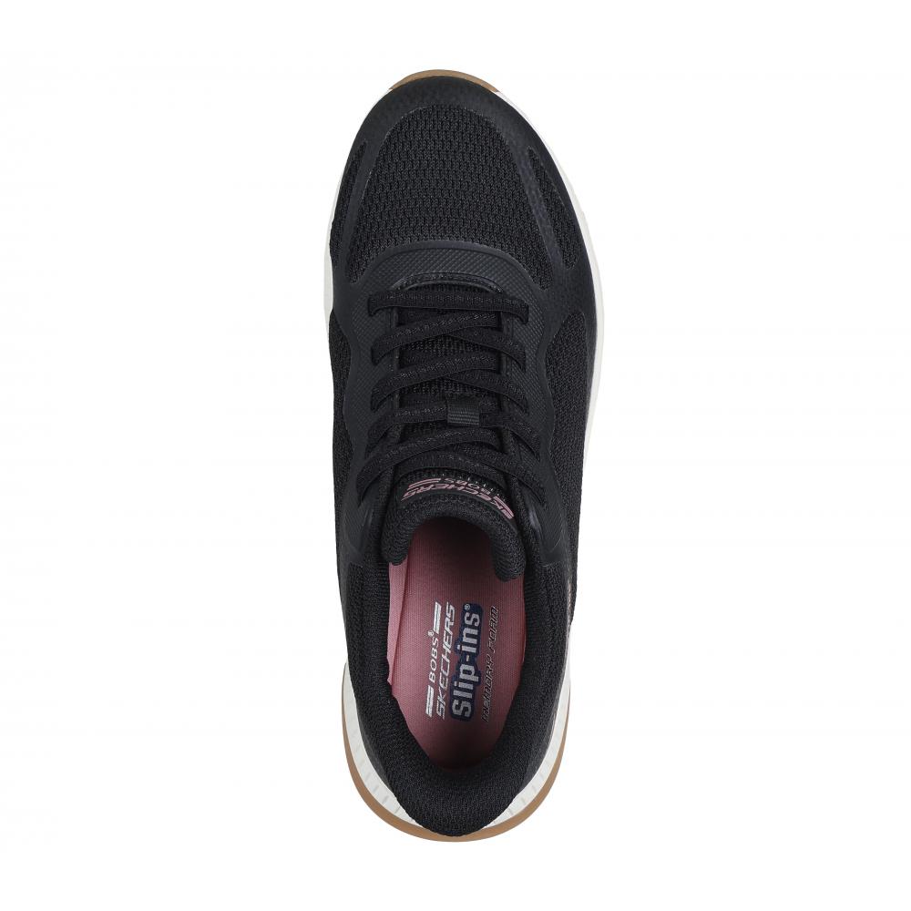 ZAPATILLA MUJER BOBS SQUAD 4 NEGRO SKECHERS - 2