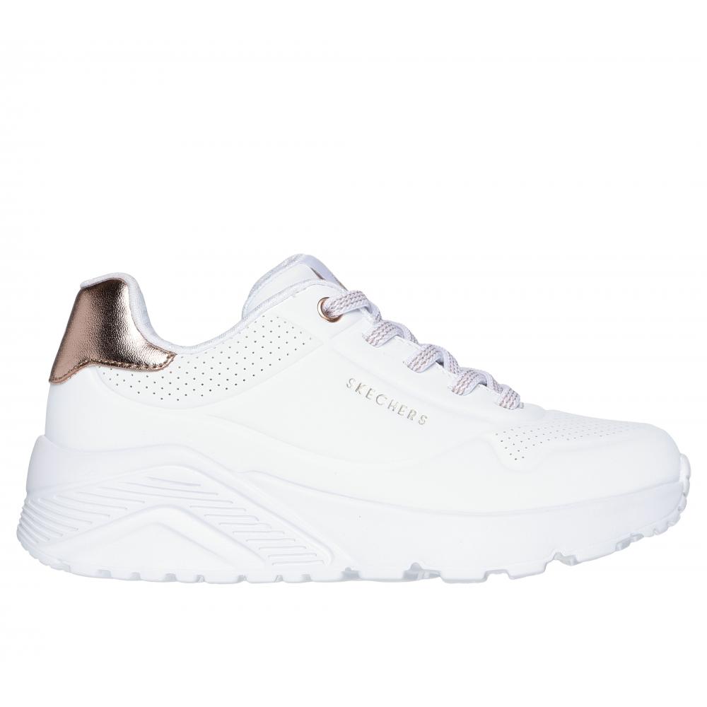 ZAPATILLA NIÑA UNO LITEMETALLIC MODE BLANCO SKECHERS - 1