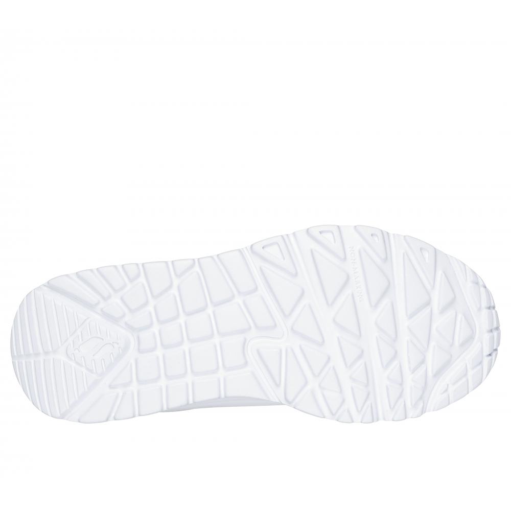 ZAPATILLA NIÑA UNO LITEMETALLIC MODE BLANCO SKECHERS - 3