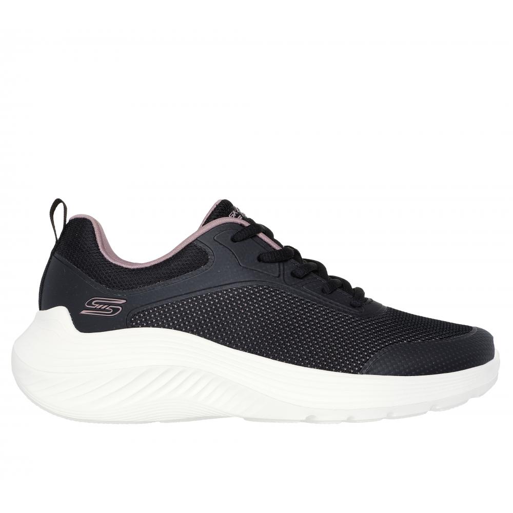 ZAPATILLA MUJER BOBS SQUAD WAVES NEGRO SKECHERS - 1