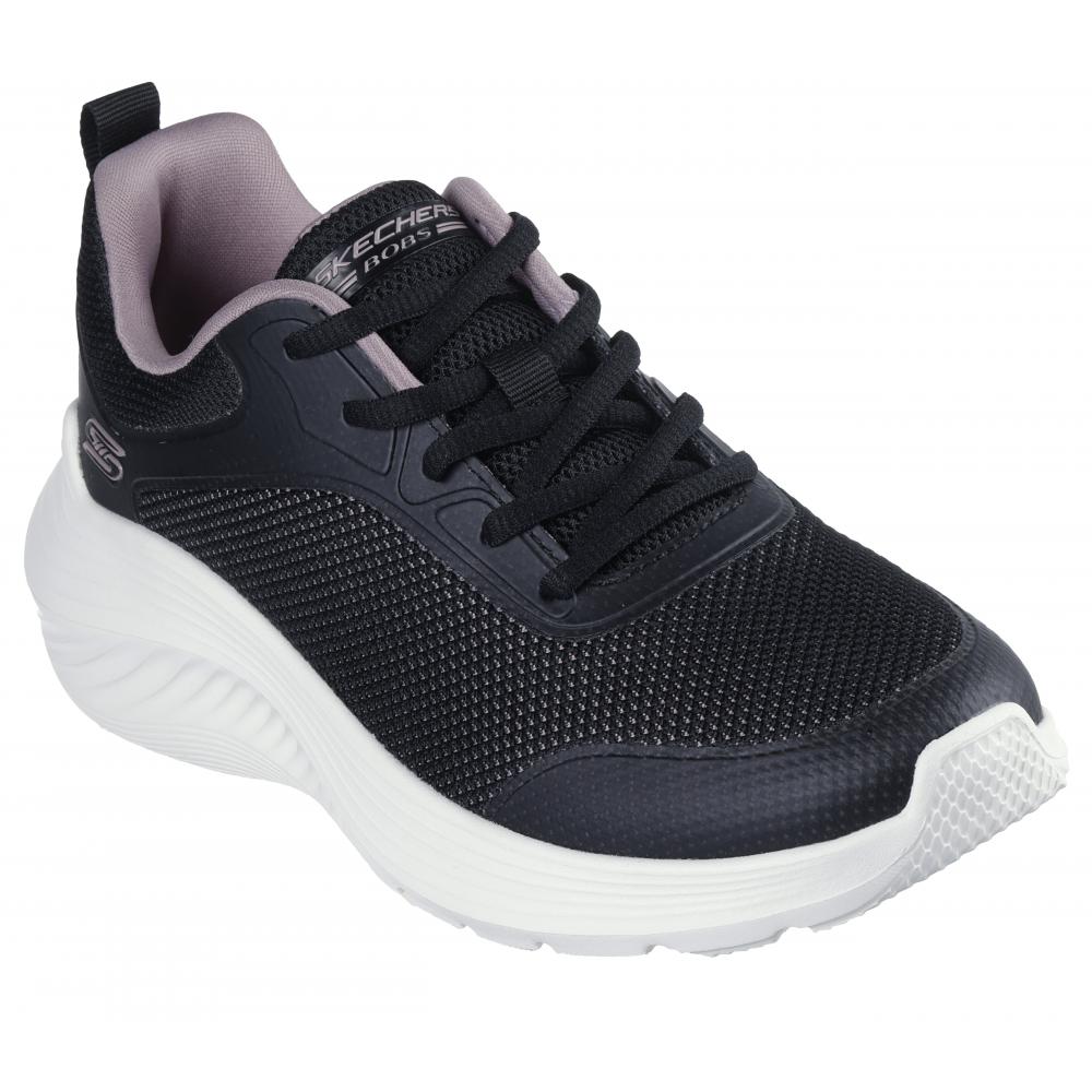 ZAPATILLA MUJER BOBS SQUAD WAVES NEGRO SKECHERS - 5